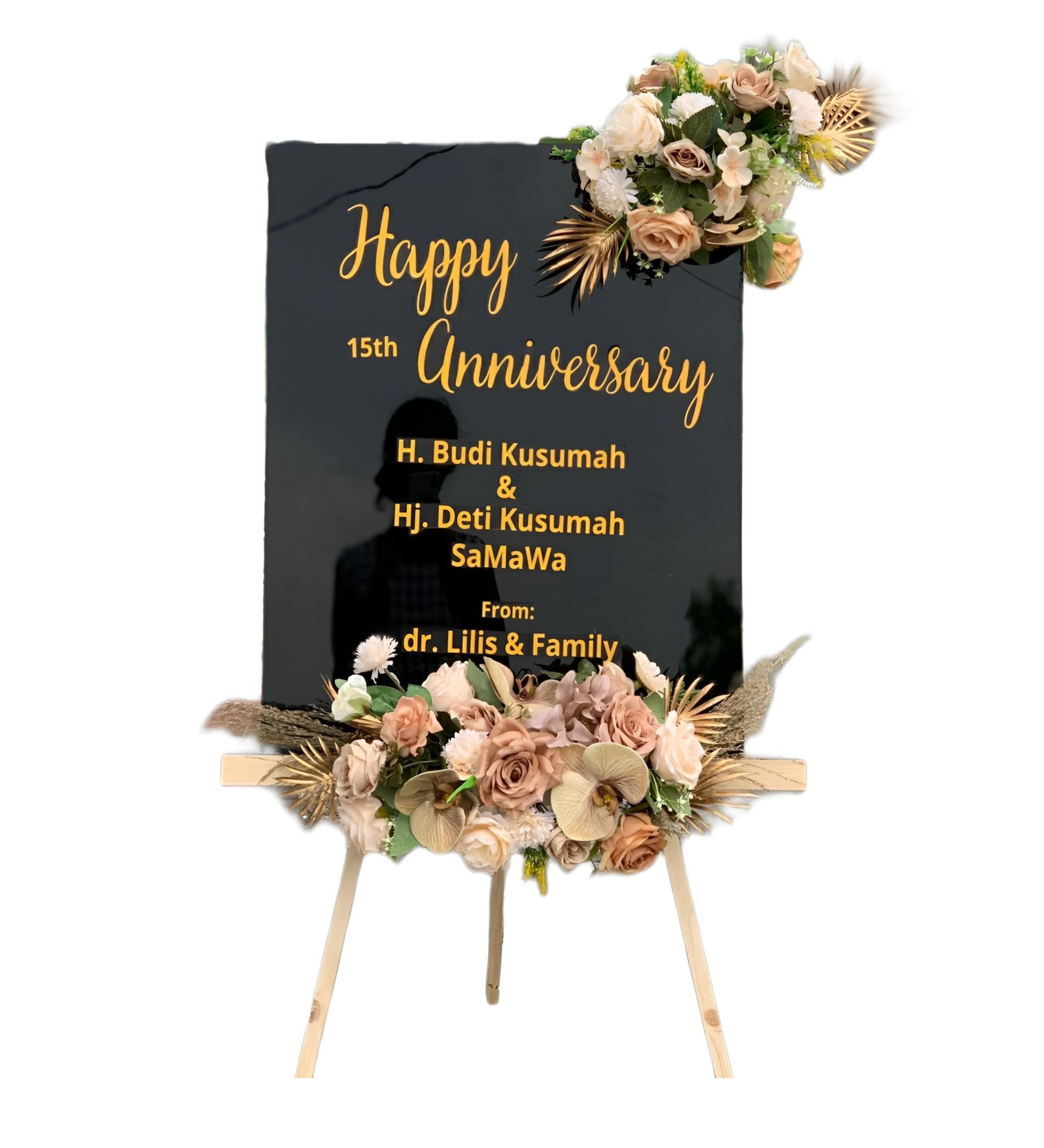 Papan Bunga Akrilik Prabumulih Utara